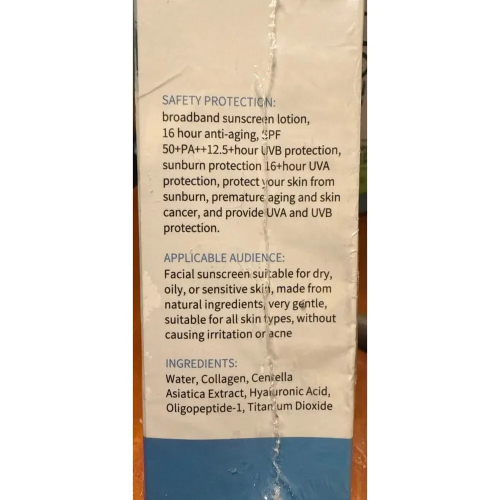 Jaysuing White Birch Moisturizing SunScreen SPF 50+ UVA/UVB/PA+++/Hyaluronic NIB